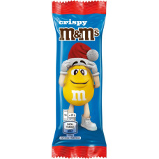 M&M'S Crispy Santa šokolādes figuriņa ar dražejām 29g