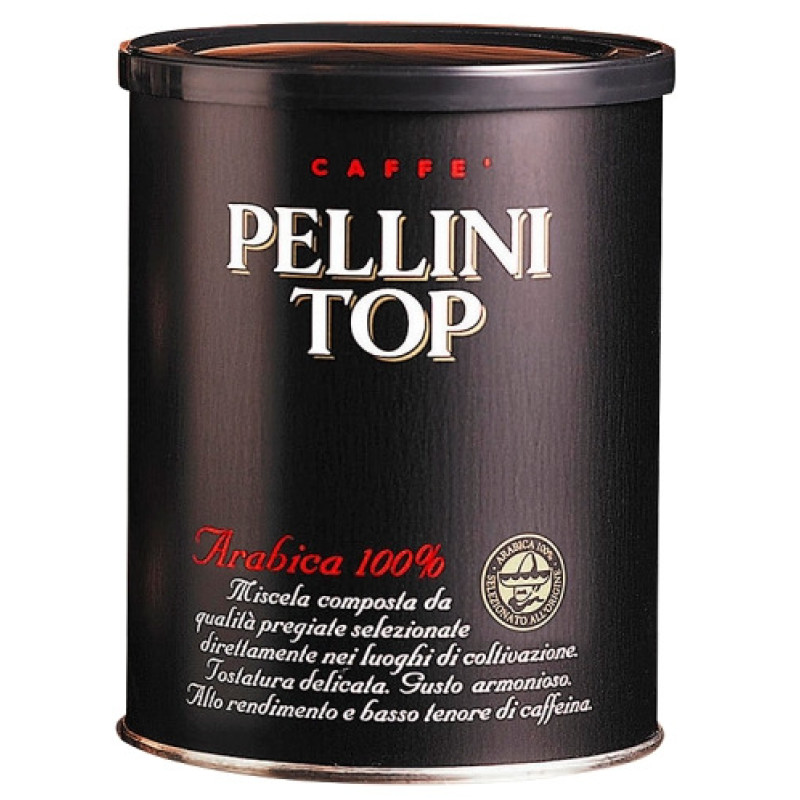 Pellini Top Arabica 100% ground coffee 250g