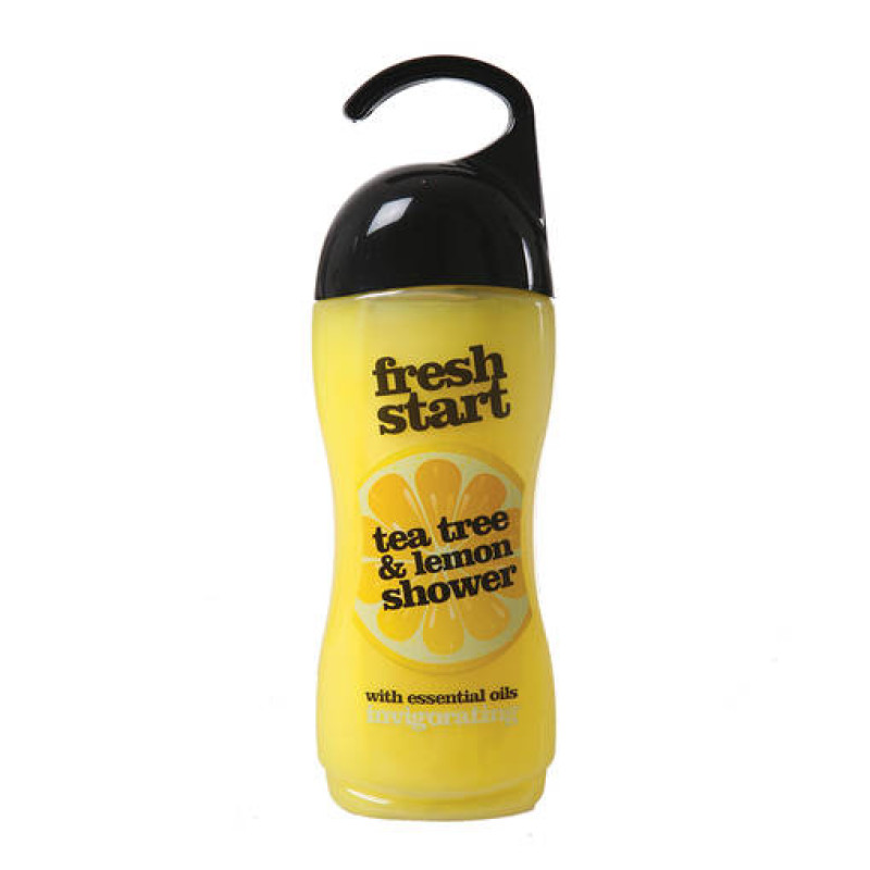 Xpel Fresh Start tējas koka un citrona dušas želeja ar ēteriskajām eļļām 420ml