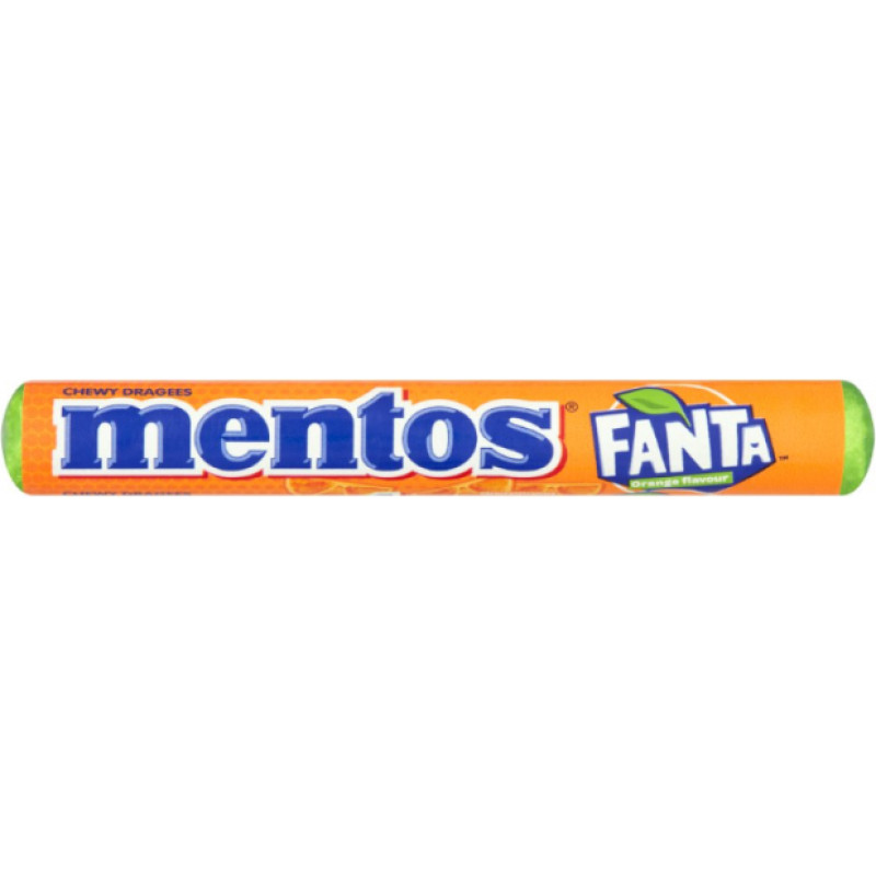 Конфеты жевательные MENTOS Fanta 37,5г