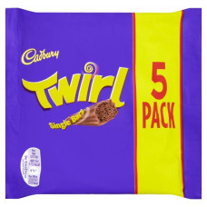 CADBURY Twirl šokolādes batoniņi (5) 107.5g