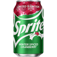 SPRITE Spiced Cranberry, bundžiņā 355ml