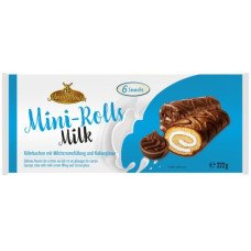 Meister Moulin Mini-Rolls Milk biskīta kūciņas  x6 222g