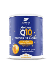 Nature's finest Q10 + B-komplex + vitamin C. Unikāla metabolisma un imunitātes stiprināšanas formula - ar Konezīmu Q10, C un B grupas vitamīniem. Bez cukura. 150g