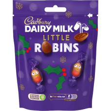 CADBURY Dairy Milk Little Robins piena šokolāde 77g