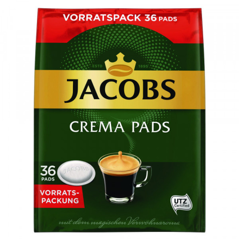 Jacobs Crema kafijas spilventiņi  x36 237g