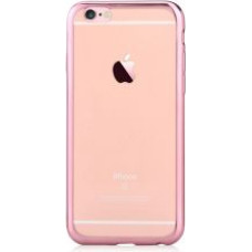 Devia Aizmugurējais vāciņš Devia Apple iPhone 6 Plus/6s Plus Glitter soft case Rose Gold