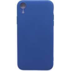 Evelatus Aizmugurējais vāciņš Evelatus Apple iPhone XR Nano Silicone Case Soft Touch TPU Dark Blue