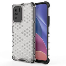 Hurtel Aizmugurējais vāciņš Hurtel  Honeycomb Case armor cover with TPU Bumper for Xiaomi Redmi K40 Pro+ / K40 Pro / K40 / Poco F3 transparent