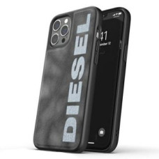 Diesel Aizmugurējais vāciņš Diesel  Diesel Moulded Case Bleached Denim iPhone 12/12 Pro szaro-biały/grey-white 44297