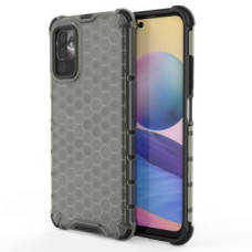 Hurtel Aizmugurējais vāciņš Hurtel  Honeycomb Case armor cover with TPU Bumper for Xiaomi Redmi Note 10 5G / Poco M3 Pro black