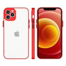 Hurtel Aizmugurējais vāciņš Hurtel  Milky Case Silicone Flexible Translucent Case for Xiaomi Redmi 9T Red