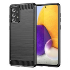 Hurtel Aizmugurējais vāciņš Hurtel  Carbon Case Flexible TPU cover for Samsung Galaxy A73 black