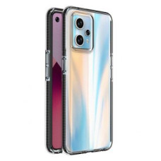 Hurtel Aizmugurējais vāciņš Hurtel  Spring Case for Realme 9 Pro+ / Realme 9 silicone cover with frame black