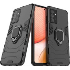 Hurtel Aizmugurējais vāciņš Hurtel  Ring Armor Case Kickstand Tough Rugged Cover for Samsung Galaxy A72 4G black