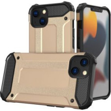 Hurtel Aizmugurējais vāciņš Hurtel  Hybrid Armor Case Tough Rugged Cover for iPhone 13 golden