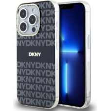 Dkny Aizmugurējais vāciņš DKNY - DKNY PC/TPU Repeat Pattern Tonal Stripe Magsafe Case for iPhone 13 Pro Black