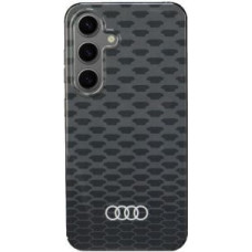 Audi Aizmugurējais vāciņš Audi  Audi IML Stitching Pattern MagSafe Case S24 S921 czarny/black hardcase AU-IMLMS24-Q5/D3-BK