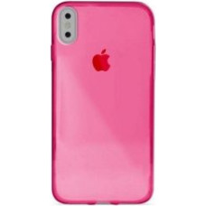 Puro Aizmugurējais vāciņš Puro  Puro Nude 0.3 iPhone X fluo różowy /fluo pink X/Xs IPCX03NUDEPNK