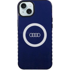 Audi Aizmugurējais vāciņš Audi  Audi IML Big Logo MagSafe case for iPhone 15 Plus / 14 Plus - blue