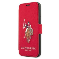 U.s. Polo Pu Aizmugurējais vāciņš U.S. Polo PU  US Polo USFLBKP12MPUGFLRE iPhone 12/12 Pro 6,1