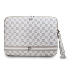 Dkny Aizmugurējais vāciņš DKNY - DKNY PU Leather Checkered Pattern and Stripe Laptop Sleeve 13/14