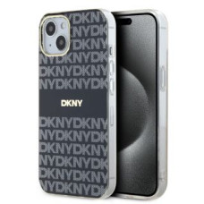 Dkny Aizmugurējais vāciņš DKNY - DKNY PC/TPU Repeat Pattern Tonal Stripe Magsafe Case for iPhone 14 Black