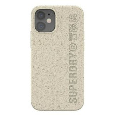 Superdry Aizmugurējais vāciņš SuperDry  SuperDry Snap iPhone 12 mini Compostable Case piaskowy/sand 42623