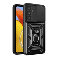 Hurtel Aizmugurējais vāciņš Hurtel  Hybrid Armor Camshield case for Samsung M14 with camera cover - black