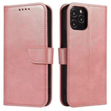 Hurtel Aizmugurējais vāciņš Hurtel  Magnet Case elegant case cover with a flap and stand function for Samsung Galaxy A03s (166.5) pink