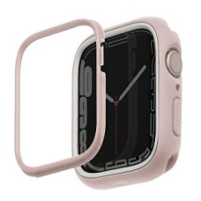 Uniq Aizmugurējais vāciņš UNIQ  Uniq Moduo case for Apple Watch 4/5/6/7/8/SE/SE2 44/45mm - pink and white