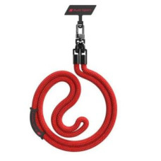 Audi Aizmugurējais vāciņš Audi  Audi uniwersalna smycz do telefonu 120cm 10mm crossbody czerwony/red AUS-CBL10-RSQ/D1-RD