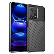 Hurtel Aizmugurējais vāciņš Hurtel  Thunder Case case for Xiaomi Redmi Note 12 Pro+ silicone armor case black