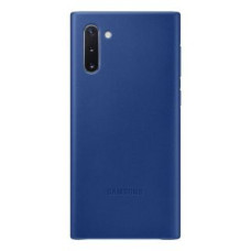 Samsung Aizmugurējais vāciņš Samsung  Etui Samsung EF-VN970LL Note 10 N970 niebieski/blue Leather Cover