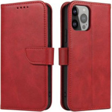 Hurtel Aizmugurējais vāciņš Hurtel  Magnet Case for Samsung Galaxy S23 Ultra flip cover wallet stand red