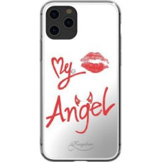 Kingxbar Aizmugurējais vāciņš Kingxbar  Kingxbar Angel mirror case decorated with original Swarovski crystals iPhone 11 Pro Max transparent