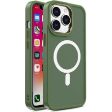 Hurtel Aizmugurējais vāciņš Hurtel  Magnetic Color Matte Case for iPhone 15 Plus - green