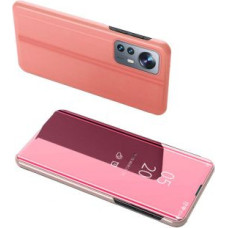 Hurtel Aizmugurējais vāciņš Hurtel  Clear View Case cover for Xiaomi 12 Lite cover with a flap pink