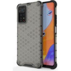 Hurtel Aizmugurējais vāciņš Hurtel  Honeycomb case armored cover with a gel frame for Xiaomi Redmi Note 11 Pro + / 11 Pro black