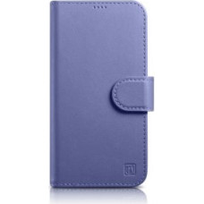 Icarer Aizmugurējais vāciņš iCarer  iCarer Wallet Case 2in1 Cover iPhone 14 Plus Anti-RFID Leather Flip Case Light Purple (WMI14220727-LP)