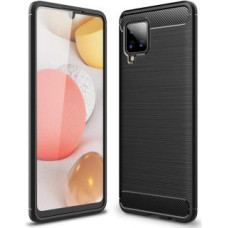 Hurtel Aizmugurējais vāciņš Hurtel  Carbon Case Flexible Cover TPU Case for Samsung Galaxy A42 5G black