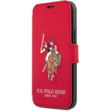 U.s. Polo Pu Aizmugurējais vāciņš U.S. Polo PU  US Polo USFLBKP12MPUGFLRE iPhone 12/12 Pro 6,1