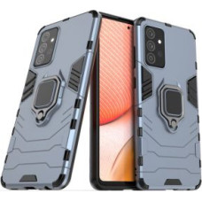 Hurtel Aizmugurējais vāciņš Hurtel  Ring Armor Case Kickstand Tough Rugged Cover for Samsung Galaxy A72 4G blue