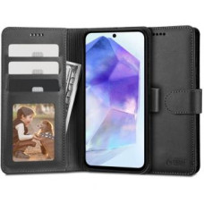 Tech-Protect Aizmugurējais vāciņš Tech-Protect  Tech-Protect Wallet case for Samsung Galaxy A55 5G - black