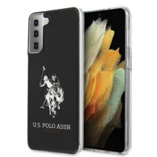 U.s. Polo Pu Aizmugurējais vāciņš U.S. Polo PU  US Polo USHCS21STPUHRBK S21 G991 czarny/black Shiny Big Logo