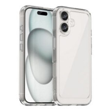 Hurtel Aizmugurējais vāciņš Hurtel  Outer Space Case with Gel Frame for iPhone 16 Plus - Clear