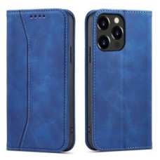 Hurtel Aizmugurējais vāciņš Hurtel - Magnet Fancy Case case for iPhone 14 Plus flip cover wallet stand blue