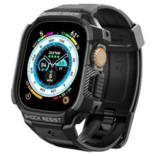 Spigen Aizmugurējais vāciņš Spigen  Spigen Rugged Armor Pro Apple Watch Ultra 49mm czarny/black ACS05460