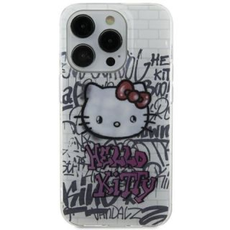 Hello Kitty Aizmugurējais vāciņš Hello Kitty  Hello Kitty HKHCP15SHDGPHT iPhone 15 / 14 / 13 6.1