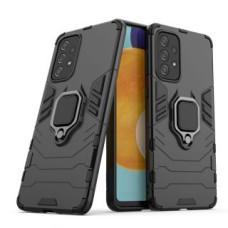 Hurtel Aizmugurējais vāciņš Hurtel  Ring Armor tough hybrid case cover + magnetic holder for Samsung Galaxy A73 black